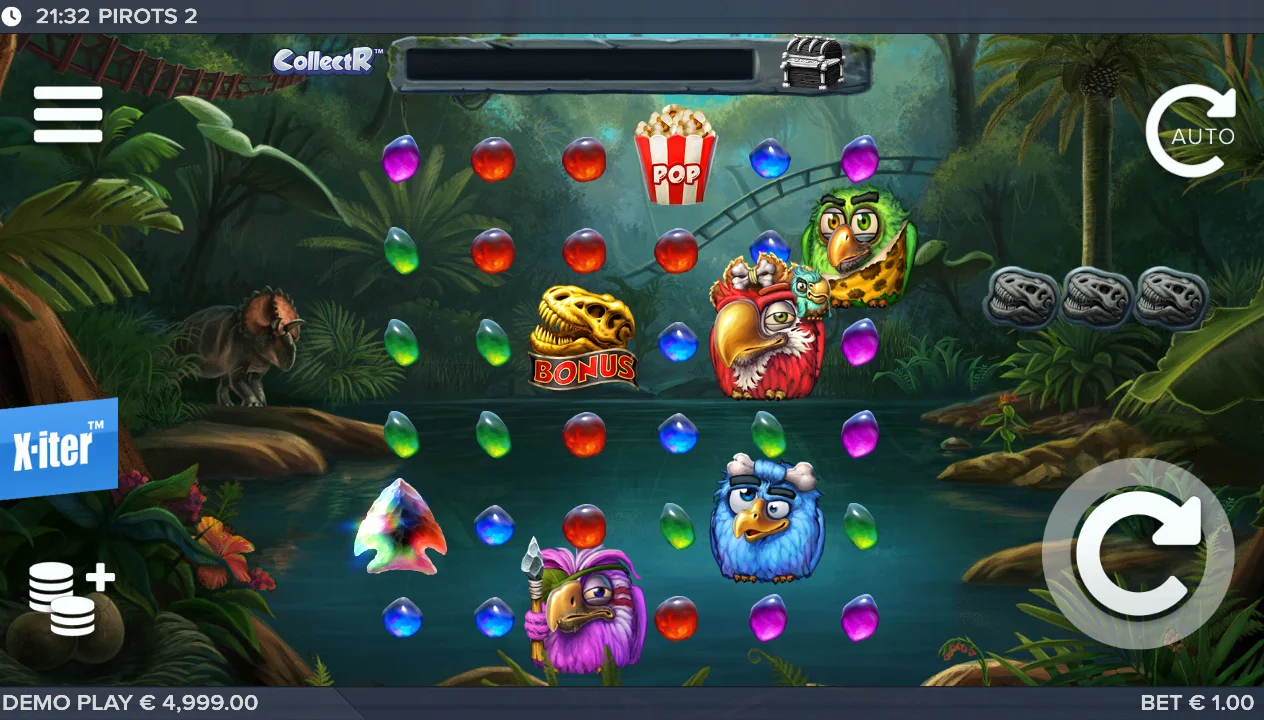 Pirots 2 Bird Collection Mechanic